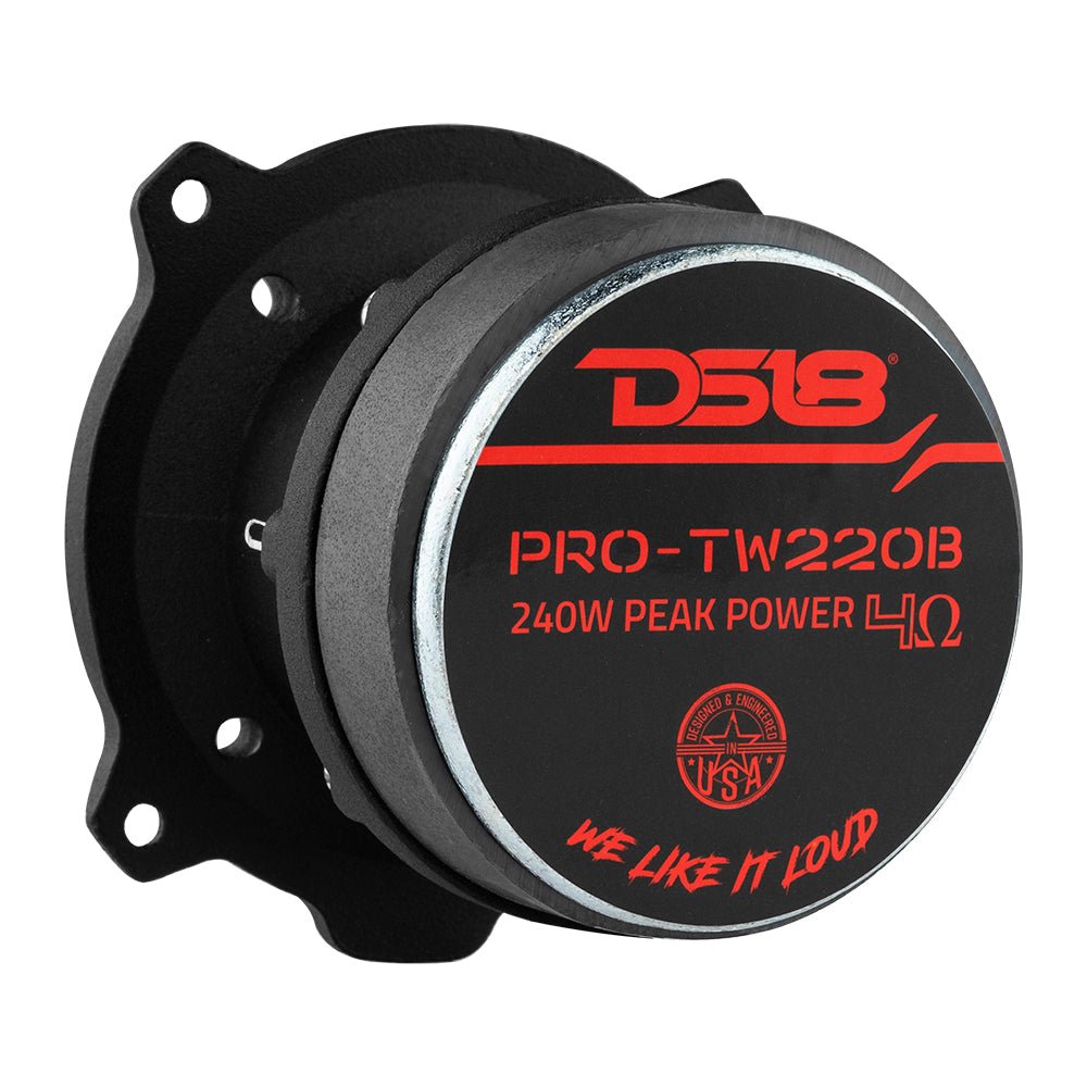 Refurbished - 3” PRO Aluminum Super Bullet Tweeter – 240 Watts with Built in Crossover.