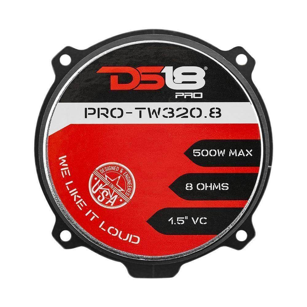 DS18 PRO-TW320.8 4" Super Tweeter with Bullet 8 Ohms (Single).