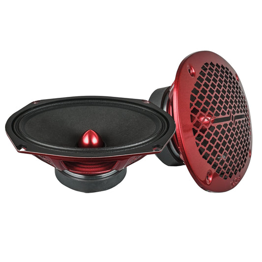 PRO-X 6X9" Mid-Range Loudspeaker with Bullet | 200W RMS 4-Ohm.