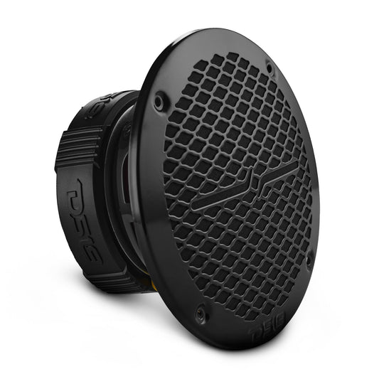 PRO-ZT 6.5" Coaxial Mid-Range Loudspeaker with Water-Resistant Cone Built-in Bullet Tweeter and Grill | 225W RMS 4-Ohm.