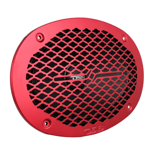 6x9" Universal Shallow Metal Mesh Speaker Grill.