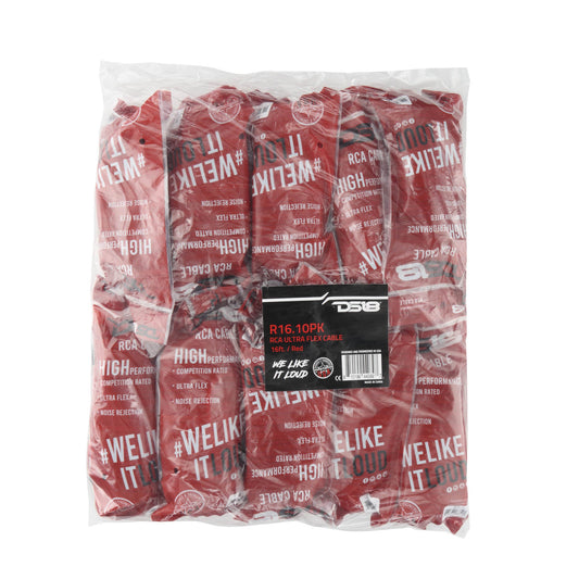 Level 2 RCA 100% Copper OFC 16 Feet - Pack 10 pieces.