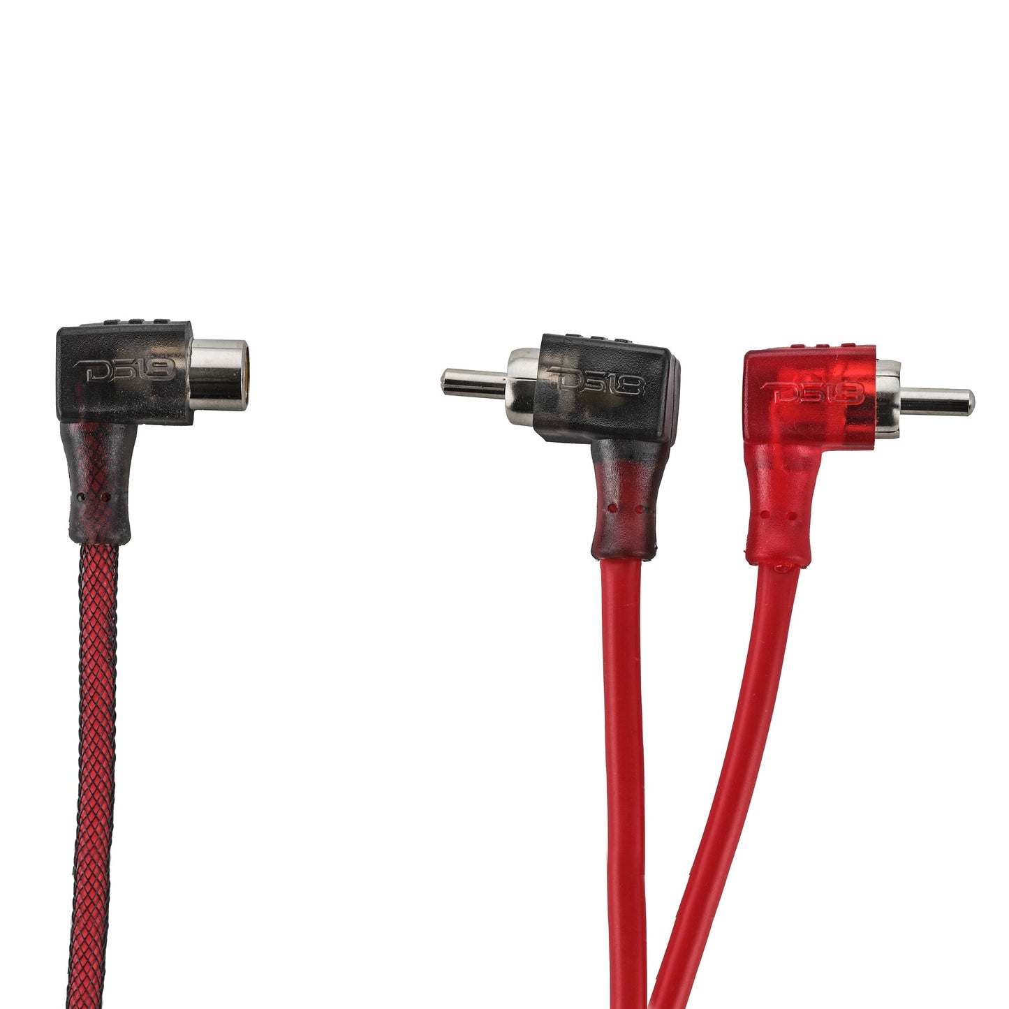 Ultra Flex 100% OFC RCA L Connector 1 Female/2 Male.