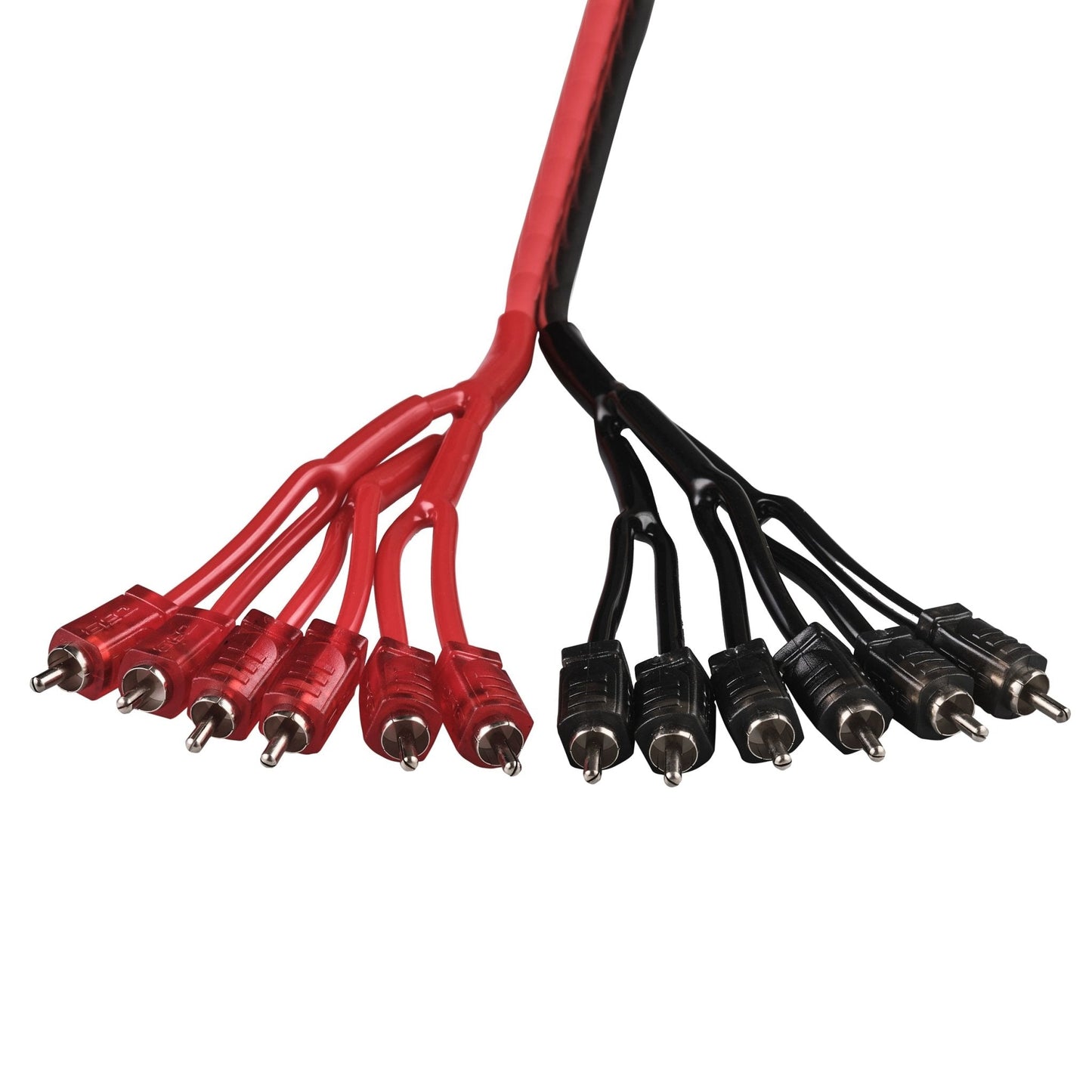 Level 2 RCA 100% Copper OFC Y Connector 2 MALE to 12 MALE 1.5 Feet - RED - Red - R2M12M - product image 4 - AudioSellerz