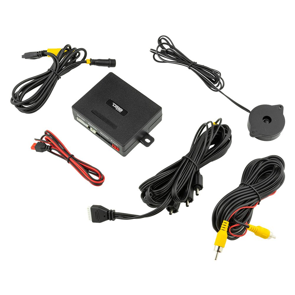 DS18 RCS2IN1LP Waterproof Reverse Camera and Backup Buzzer for License Plate.
