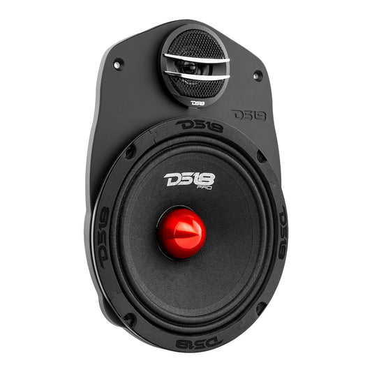 6x9 Speaker Adapter Plate | Converts Factory 6x9 Opening to 6.5 Inch Speaker + 1.38 Inch Tweeter.