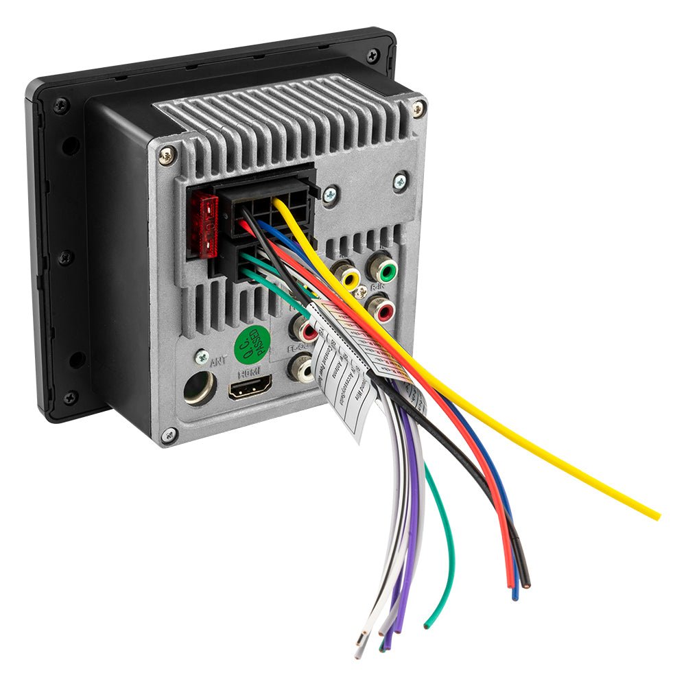 RV and Trailers Headunit 2.75" LCD screen , 2 Zones, 4 volts Output,HDMI, BT, RDS 4 X 50 Watts.