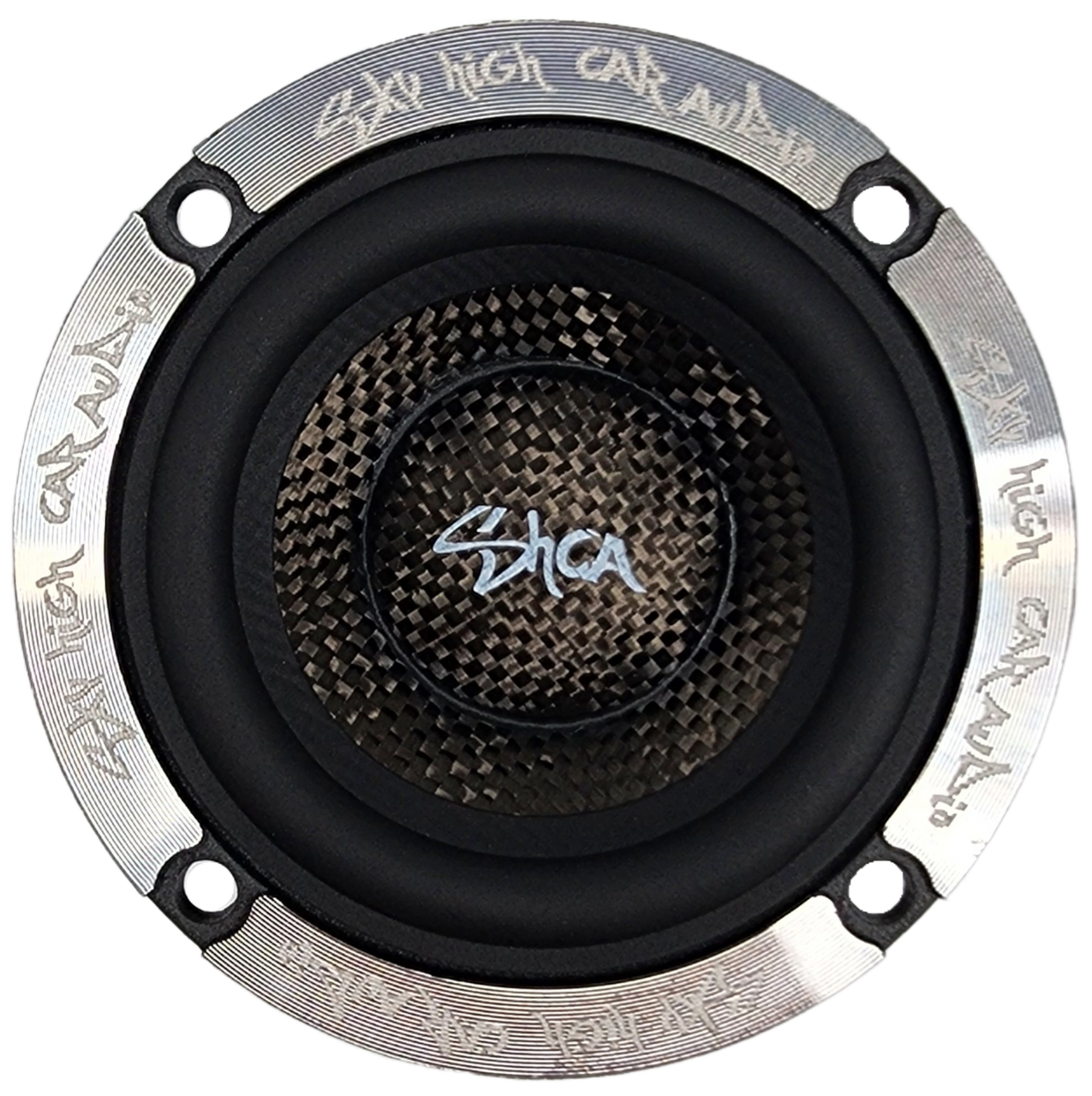 Sky High Car Audio SH-25FE 2.5" Loudspeaker with Carbon Fiber Cone (Pair