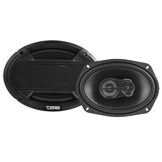 DS18 2005-2021 Toyota Tacoma Double and Access Cab Front and Back Doors Speakers Good Upgrade/Replacement Package.