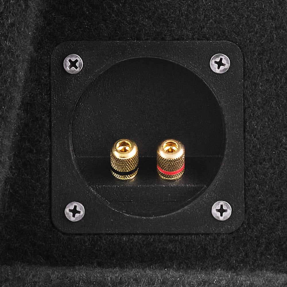 12" Loaded Shallow Subwoofer Enclosure 700 Watts Rms @ 1 ohm.