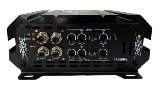 Sky High Car Audio FXB 800.4 4-Channel Amplifier.