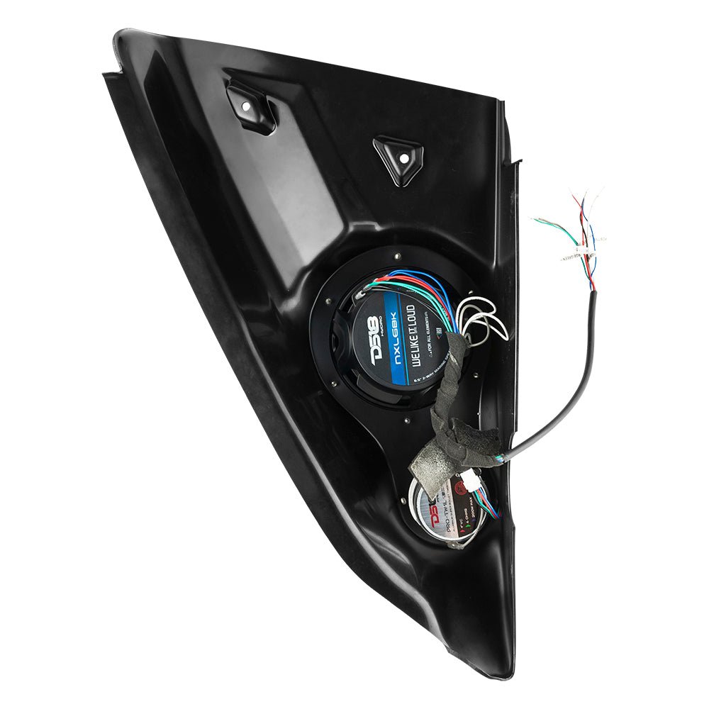 Polaris Slingshot Arm Rest 2 X 6.5" Enclosure With NXL-6/BK and PRO-TW1L | 2015 - Current.