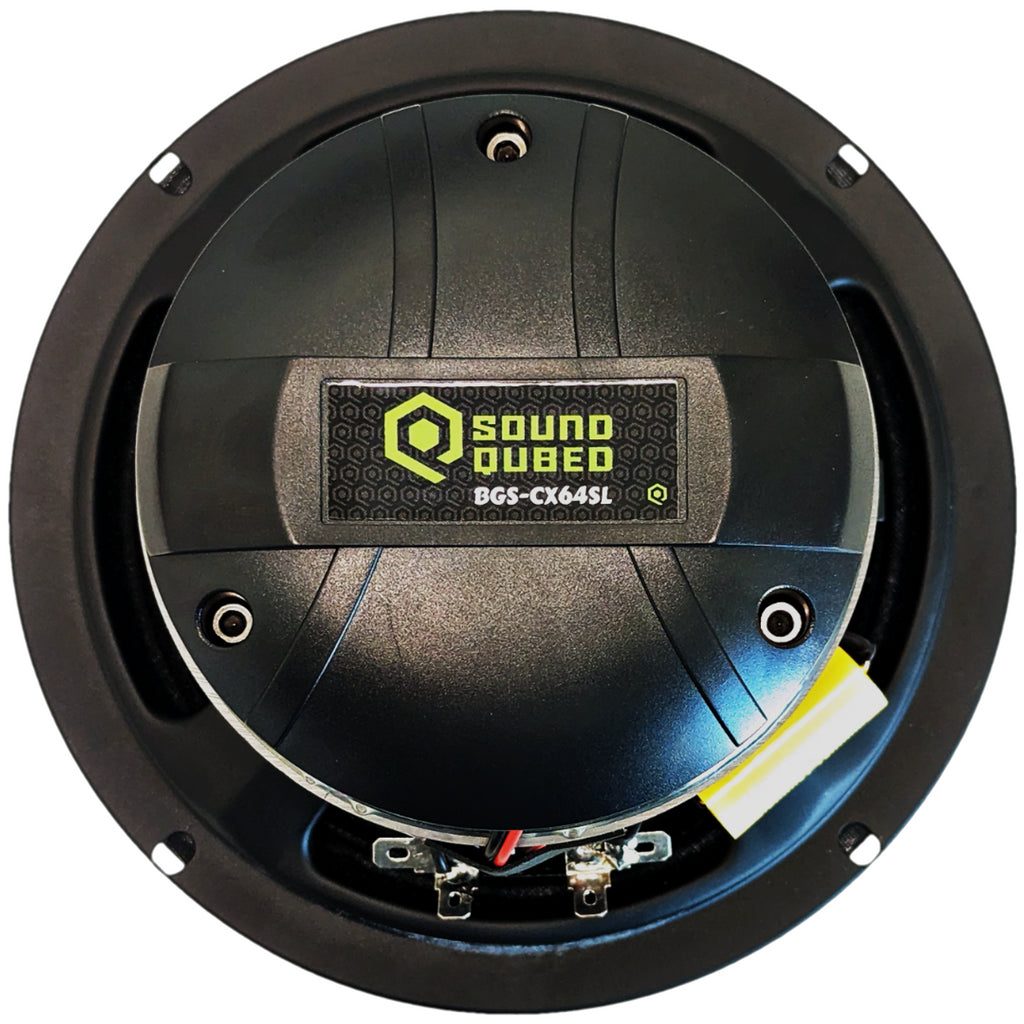 SoundQubed BGS-CX64SL 6.5" Coaxial Slim Loudspeaker with 1″ Compression Driver - Audio Sellerz