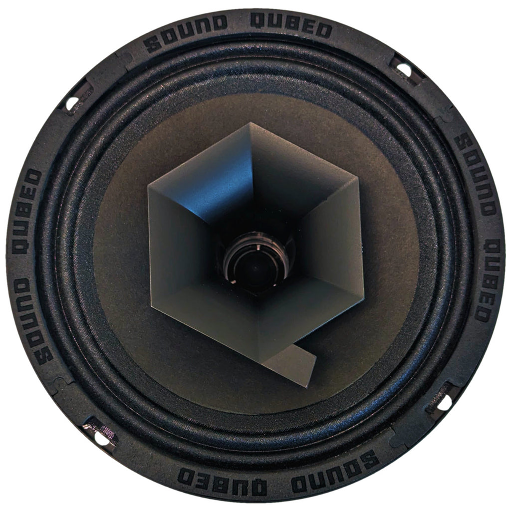 SoundQubed BGS-CX64SL 6.5" Coaxial Slim Loudspeaker with 1″ Compression Driver - Audio Sellerz
