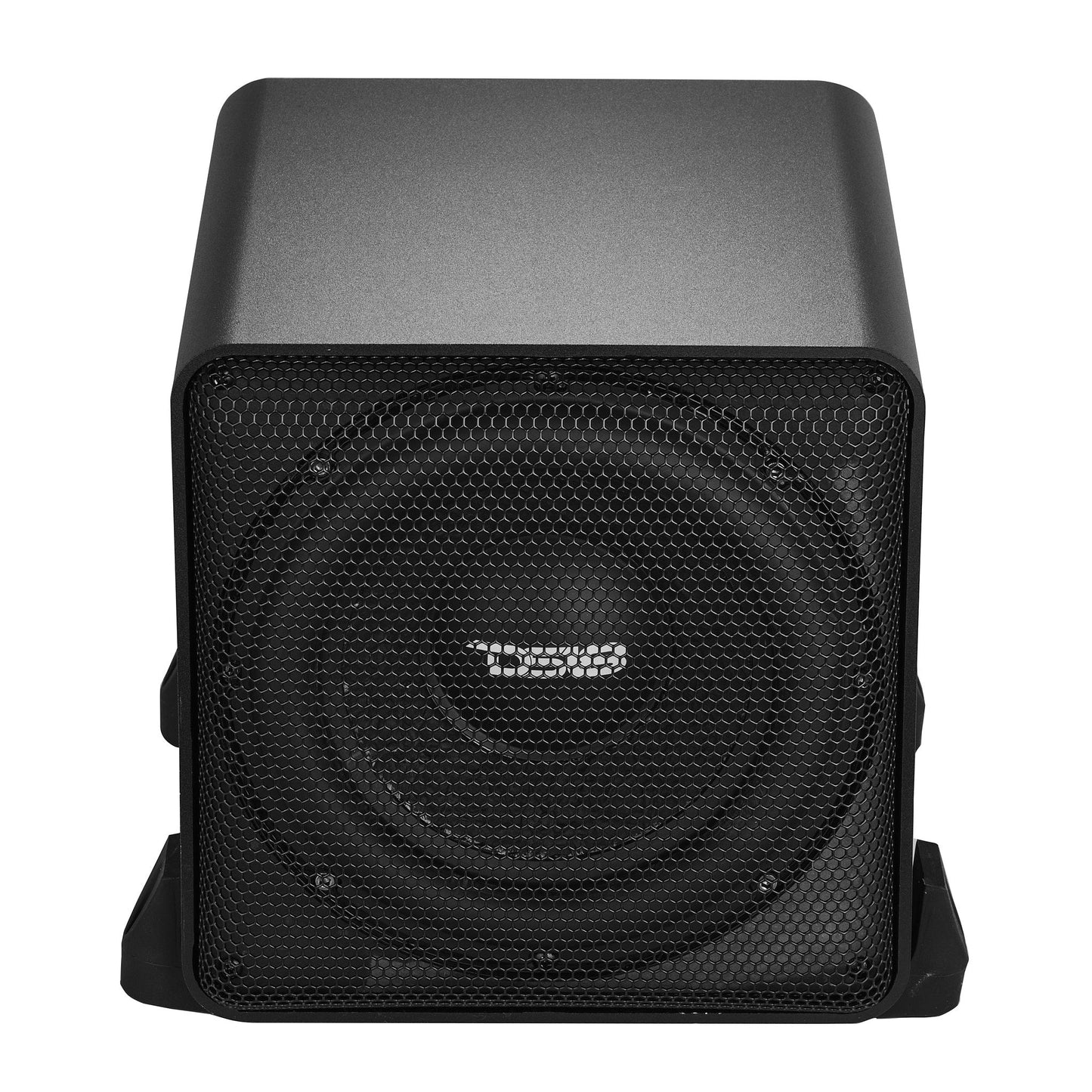 Dual 8" Loaded Amplified High End Aluminum Subwoofer Enclosure 300 Watts Rms.