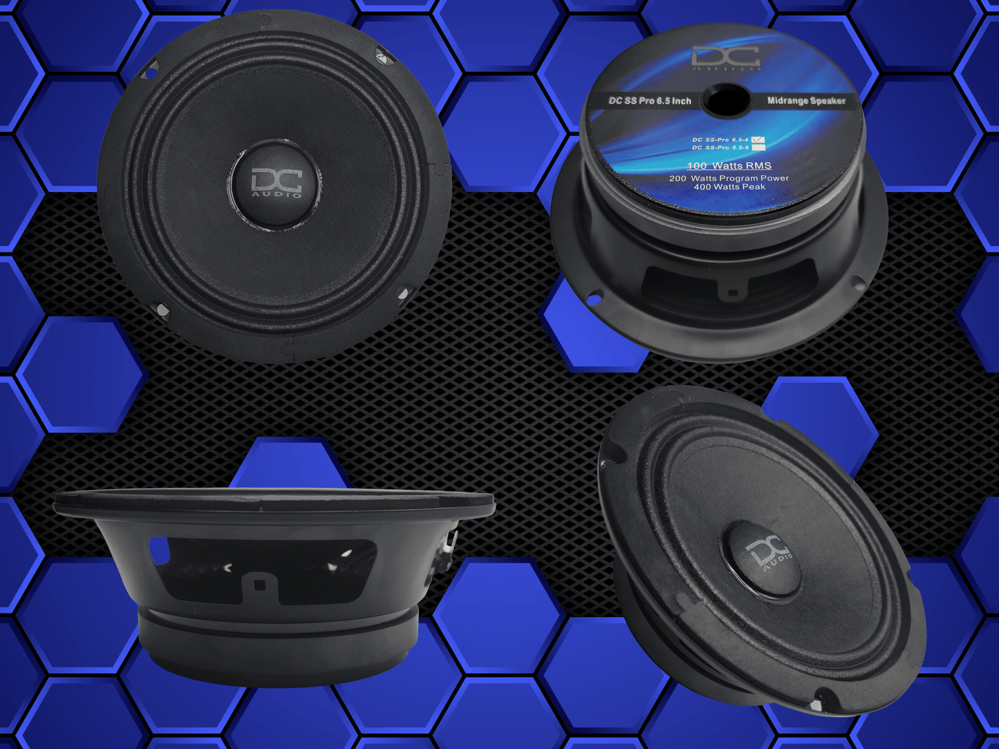 DC Audio SS 6.5" Full Range Pro Audio.