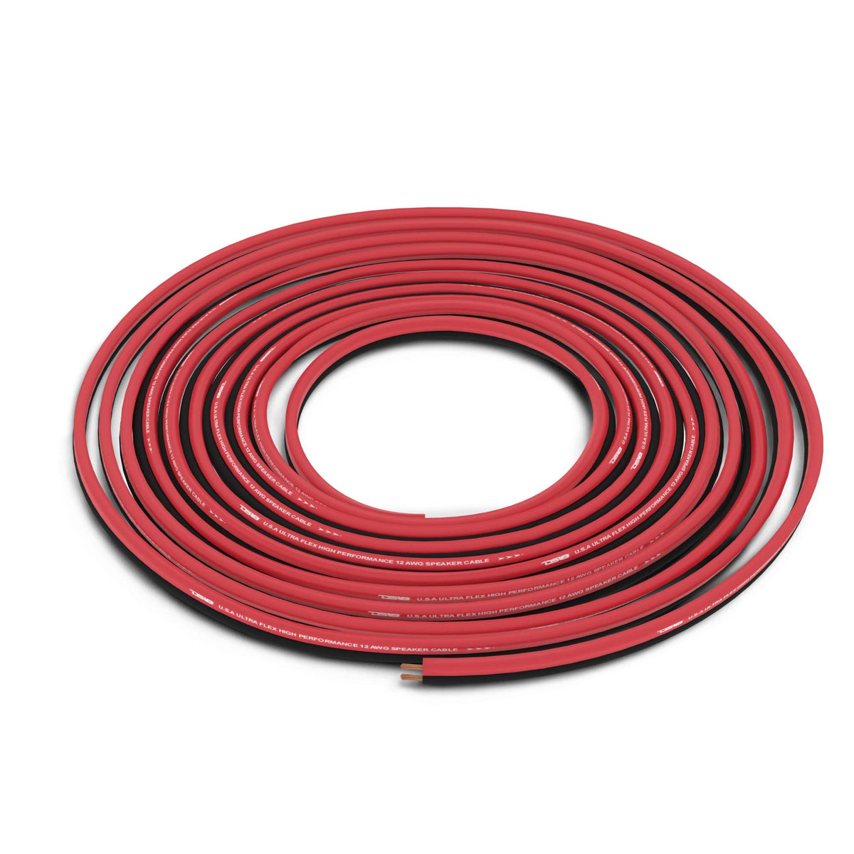 12-GA Speaker Wire 500 Feet - Red.
