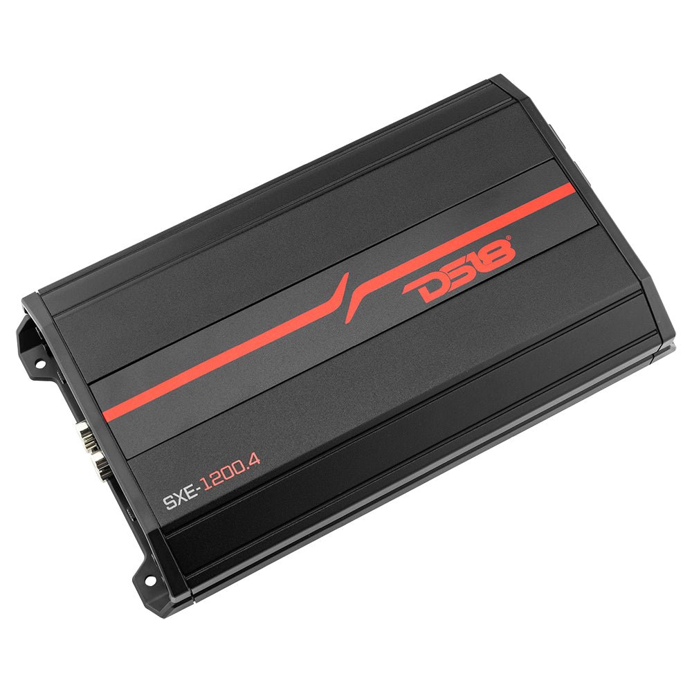 SXE Class A/B 4-Channel Full-Range Amplifier 4 x 60 RMS @ 4-Ohm 1200 Watts.