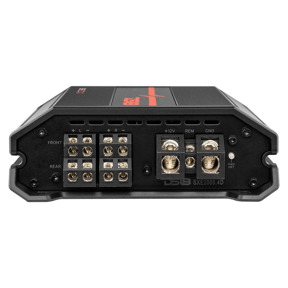 SXE Class D 4-Channel Amplifier 4 x 100 Watts RMS @ 4-Ohm 2000 Watts.