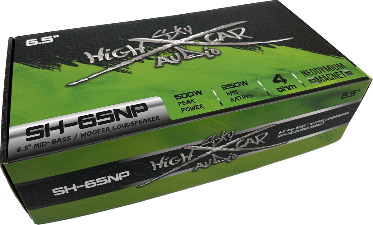 Sky High Car Audio 6.5" Neo Mid Woofer Pair - Sold by Audio Sellerz