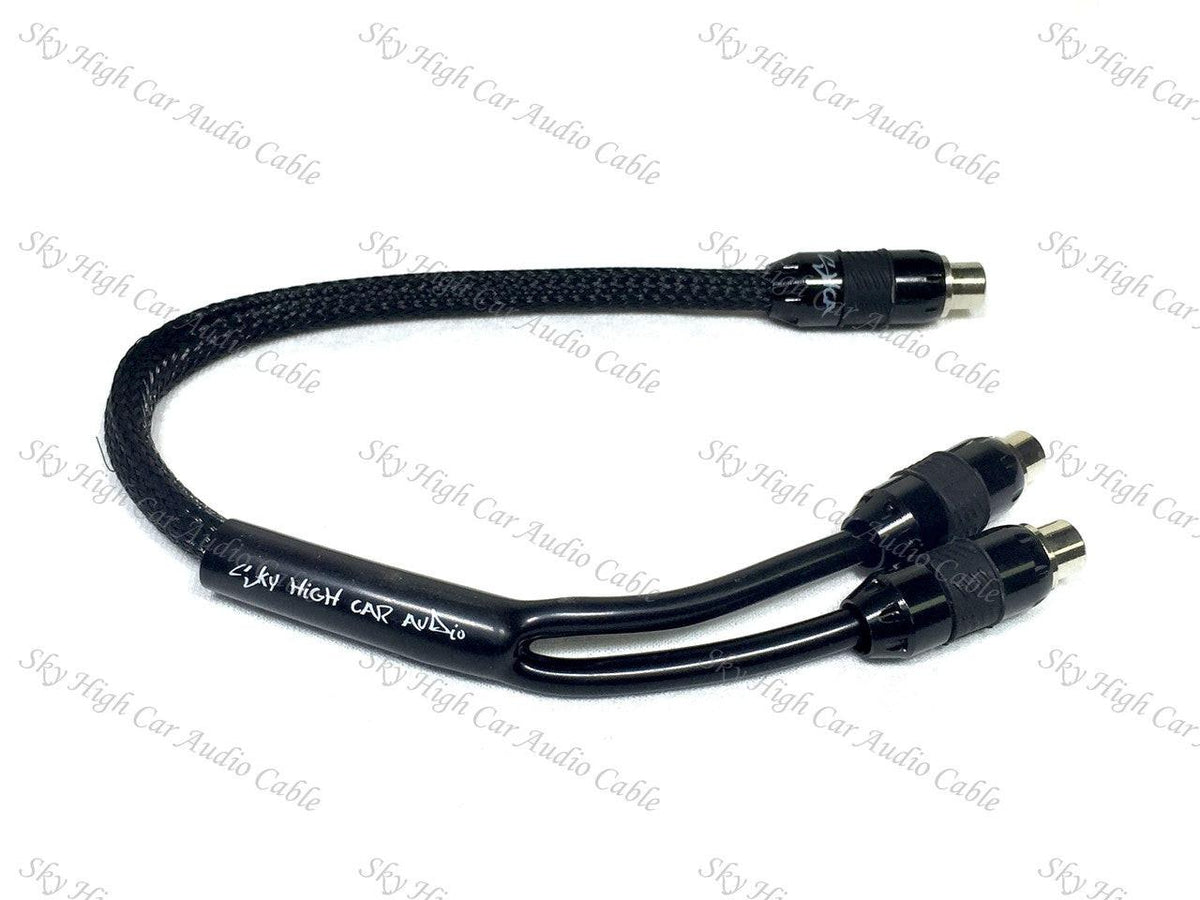 Sky High Car Audio Premium Y Splitter - Sold by Audio Sellerz
