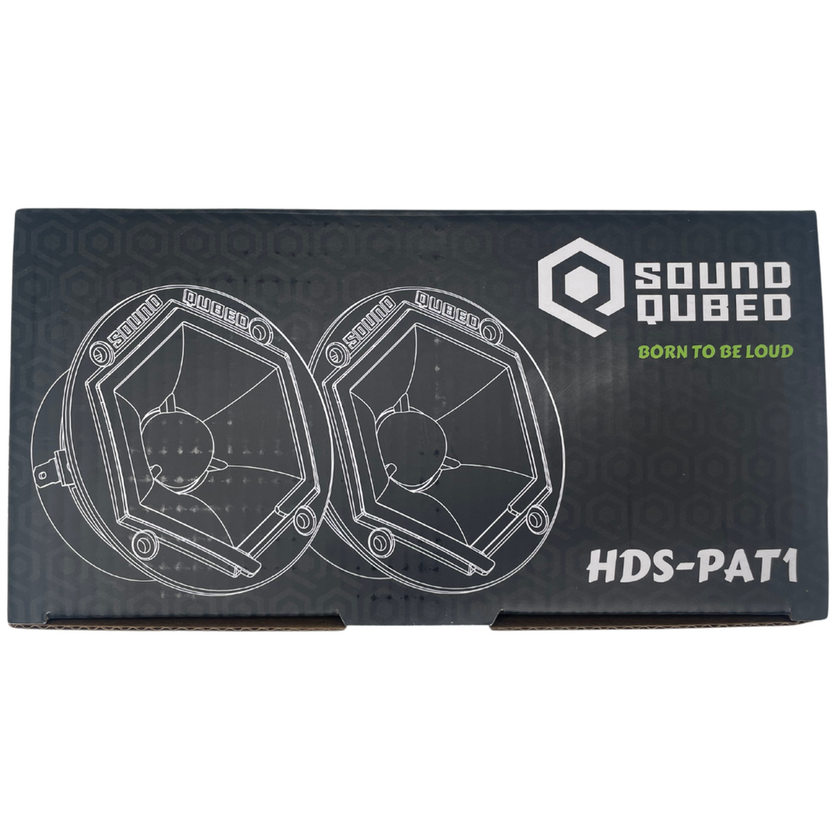 SoundQubed 3.8" HDS-PAT1 Q-Shaped Pro Audio Tweeter Pair - Sold by Audio Sellerz