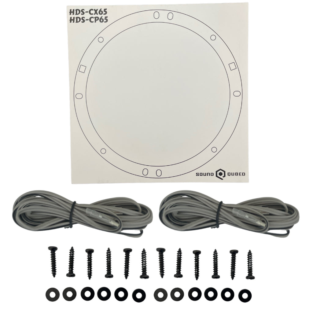 Soundqubed HDS Series 6.5″ Coaxial 2-way Speakers (Pair) - Sold by Audio Sellerz