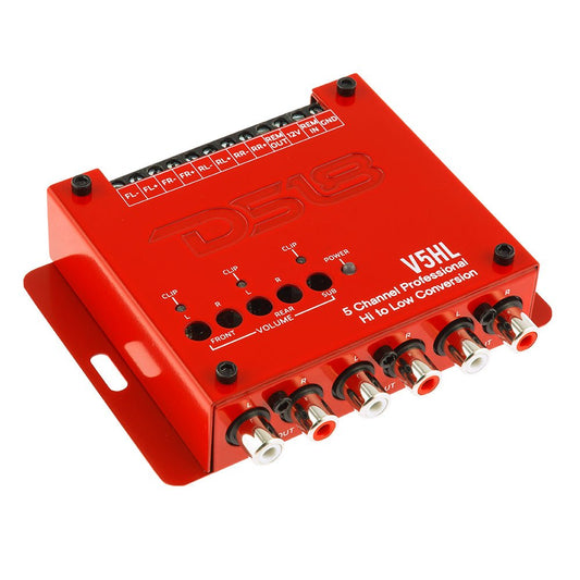 Hi/Lo Converter 5-Channel with 12 Volt Trigger Output (Remote out).