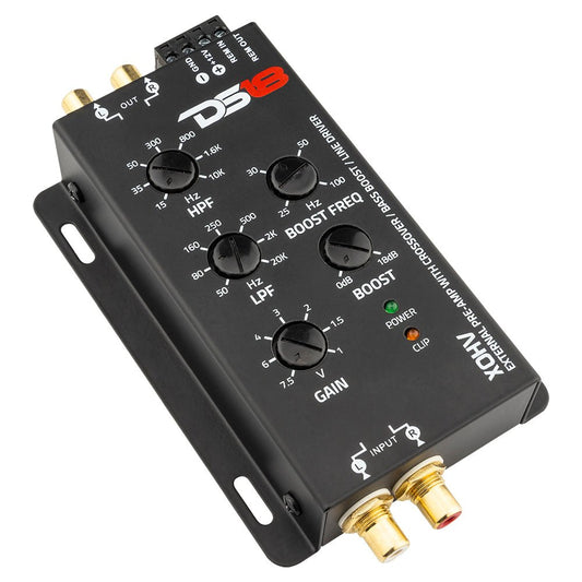 Pre-Amp With Crossover For High Volt Amplifier.