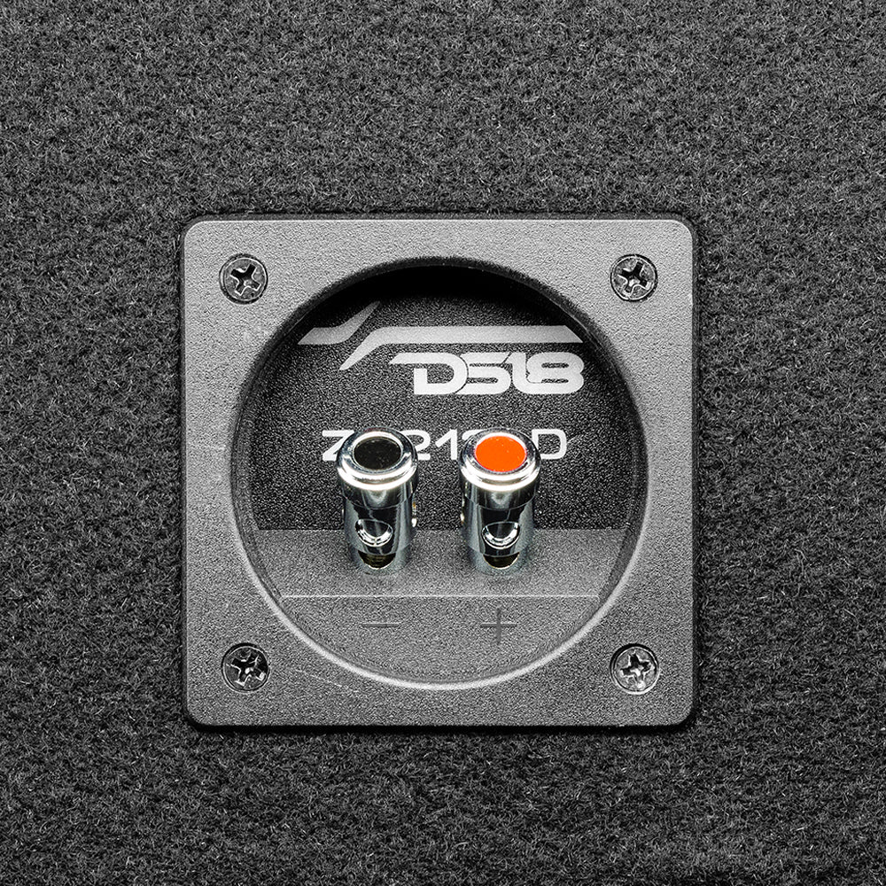 Dual 12" Loaded Subwoofer Ported Enclosure With ZR12.2 1600 Watts Rms.