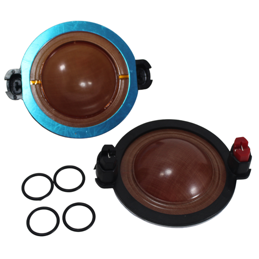 B2 Audio Replacement Diaphragms for RAGE CDR-50 Twist On Drivers Pair.