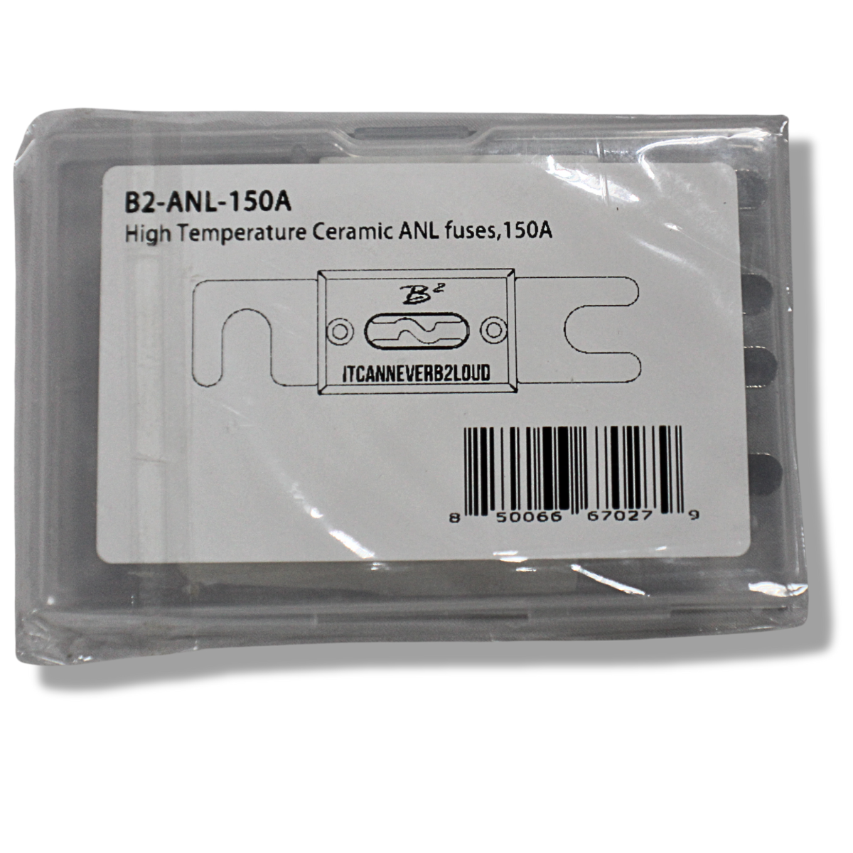B2 Audio 300A ANL High Temperature Ceramic Fuse Pair ANL-300A.