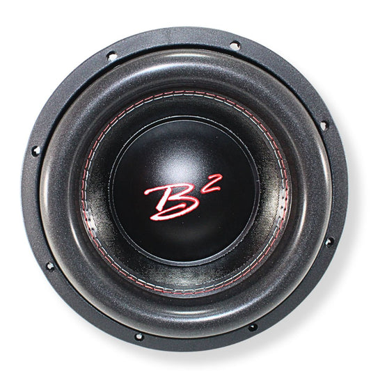 B2 Audio 10" Subwoofer 1000W RMS 3" Voice Coil Dual 2-Ohm Riot.