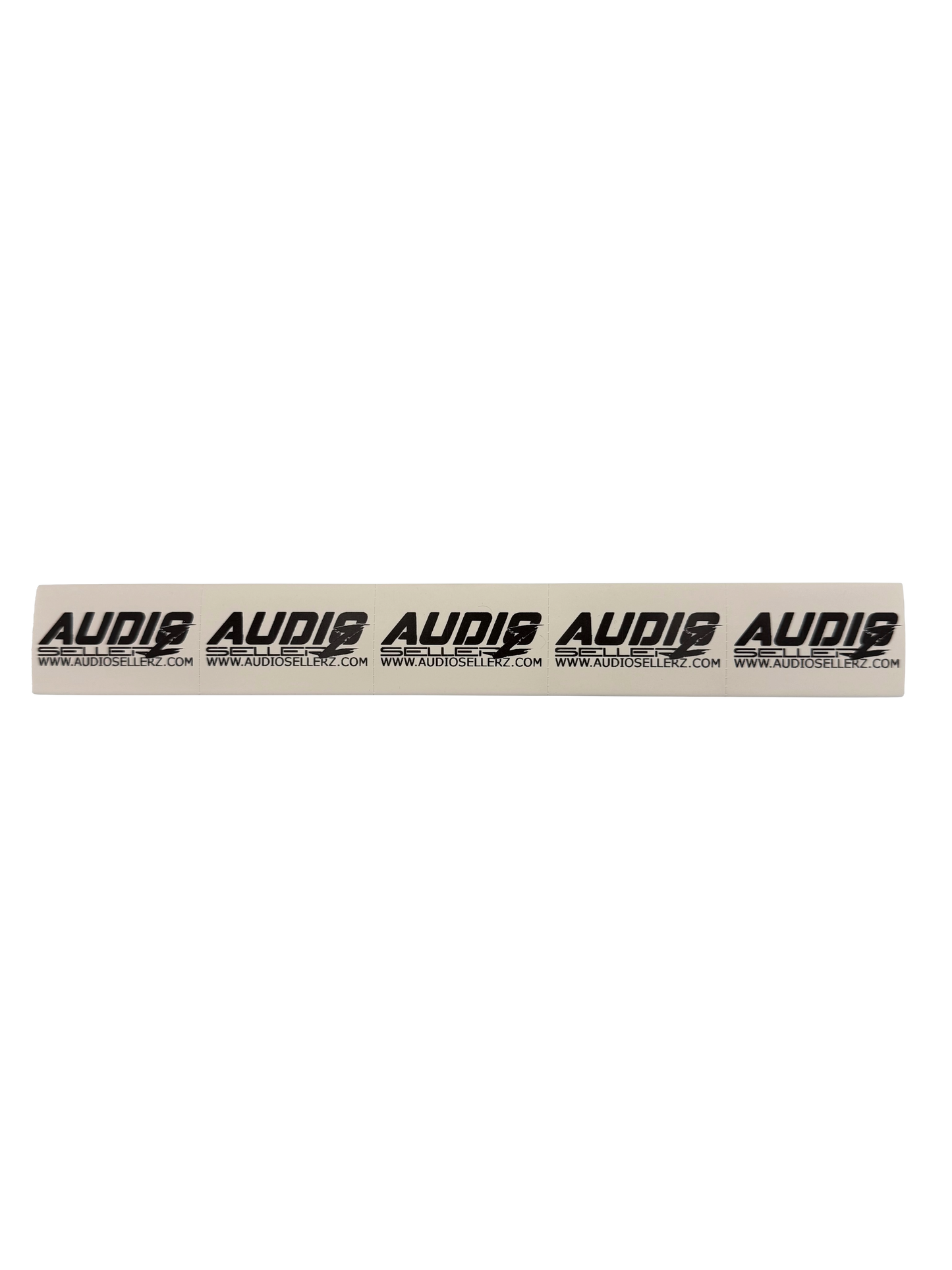 Audio Sellerz 1/0 Gauge Heat Shrink – White with Logo (Sold Individually) - Audio Sellerz