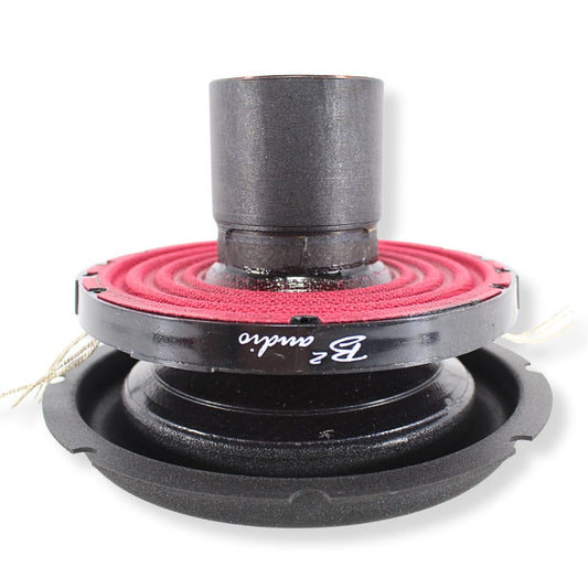 B2 Audio 6.5" Carbon Fiber Drop In Recone Kit RAMPAGE6.5-D1-RC Dual 1 Ohm.