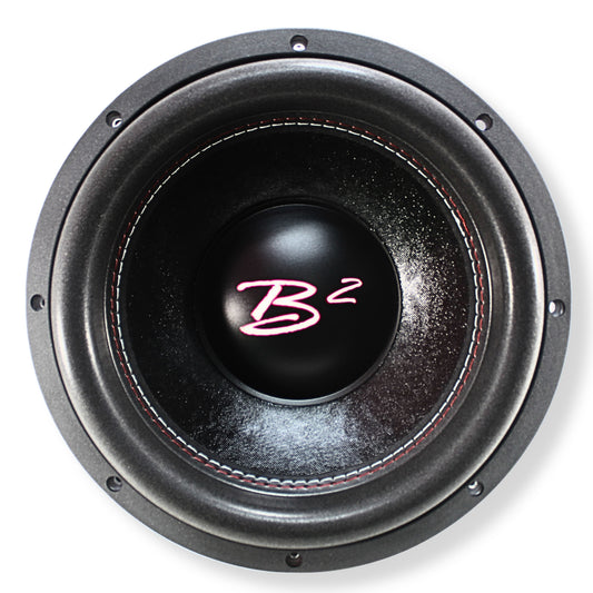 B2 Audio RIOT Series V2 12" 1000 Watt RMS Dual 2-Ohm 3" Voice Coil Subwoofer.