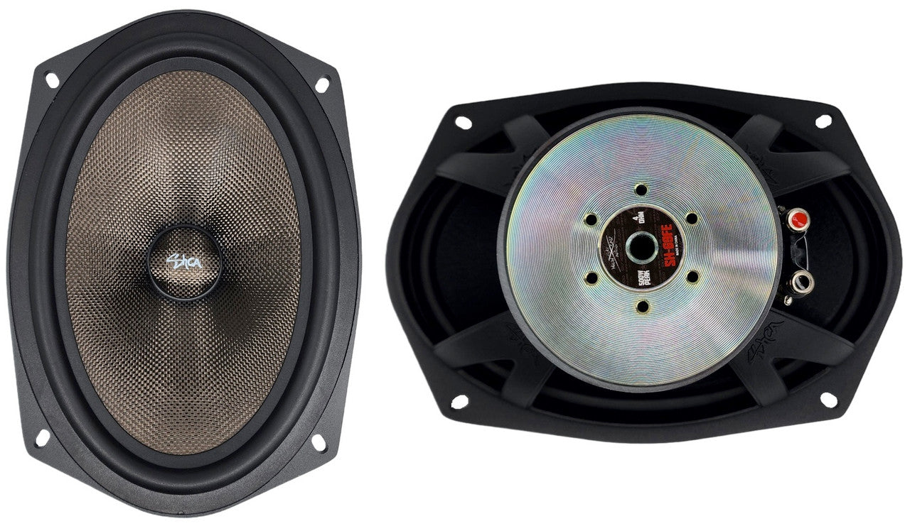 Sky High Car Audio SH-69FE 6x9" Mid Woofer Pair w/ Carbon Fiber Cone