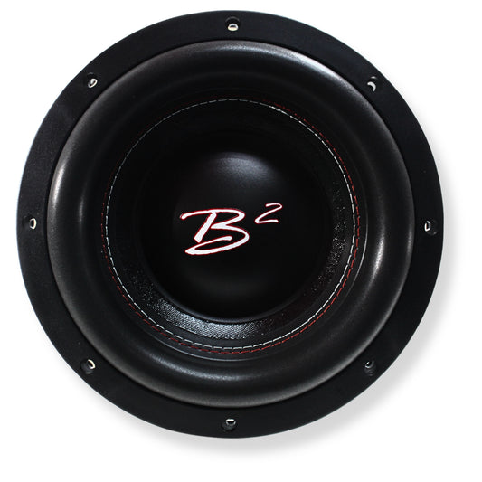 B2 Audio RAGEXL Series 10" 1500 Watt RMS Dual 2-Ohm Voice Coil Subwoofer.