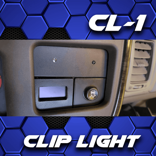 DC Audio Clip Light Indicator.