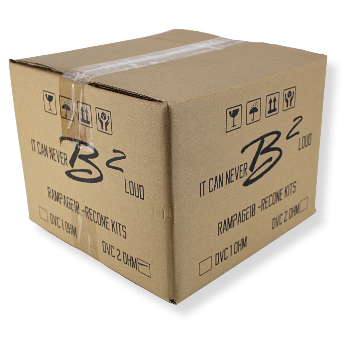 B2 Audio 10" Subwoofer Recone Kit RAMPAGE10-D2-RC Dual 2 Ohm.