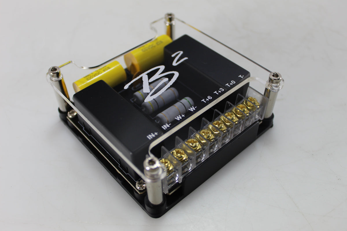 B2 Audio RAGE Series 6.5" 2-way 4 Ohm 100W Component Set With Crossovers RAGE61.