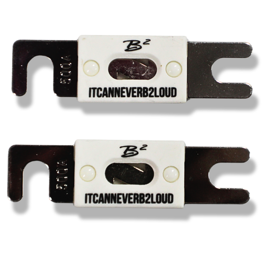 B2 Audio 500A ANL High Temperature Ceramic Fuse Pair ANL-500A.