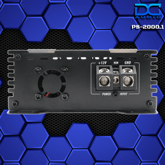 PS2000x1 - Mini Full Range Mono Block Amplifier.