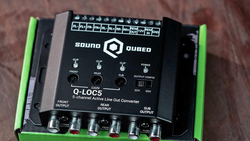 SoundQubed Q-LOC5 Active Line Out Converter - Audio Sellerz