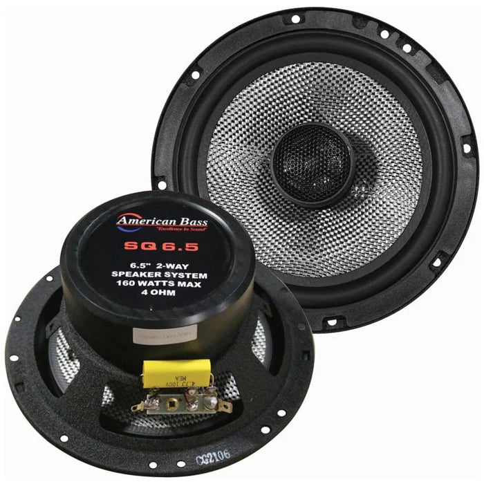 American Bass SQ 6.5" Speakers - Audio Sellerz