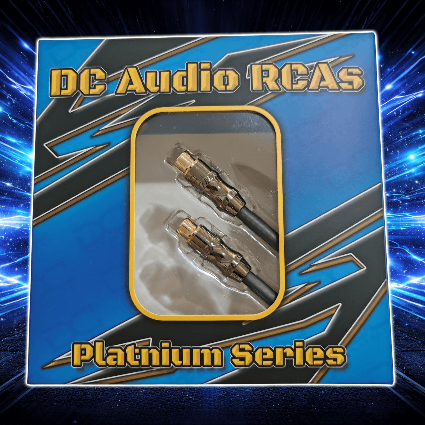 DC Audio Platinum Series RCA's 1M-2F Y Connector.
