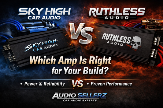 Choosing the Right Car Audio Amplifier: Sky High vs Ruthless (How to Pick for Your Build).