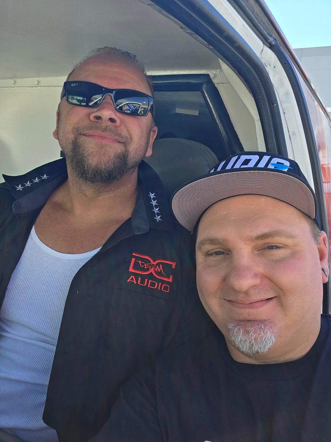 Aaron Bryant of Audio Sellerz and Rusty Flowers of DC Audio