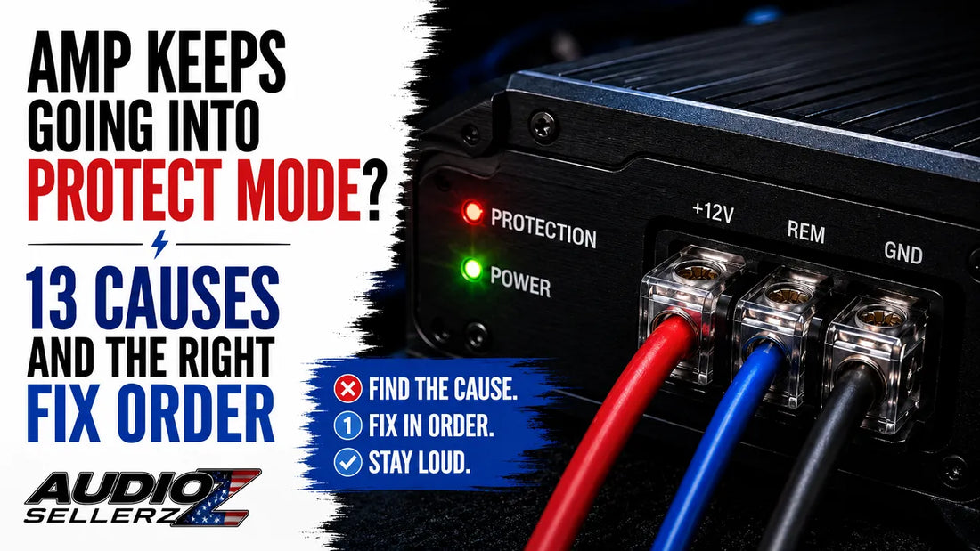 Amp Keeps Going Into Protect Mode? 13 Causes and the Right Fix Order