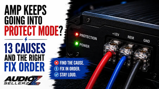Amp Keeps Going Into Protect Mode? 13 Causes and the Right Fix Order